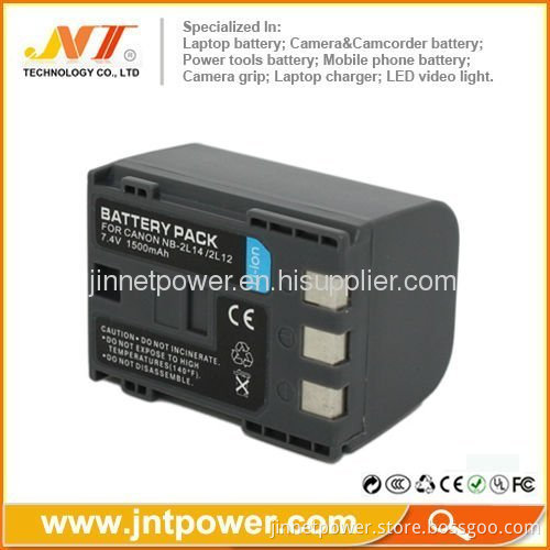For Canon Nb-2l14 Camcorder Battery 7.4v 1500mah 